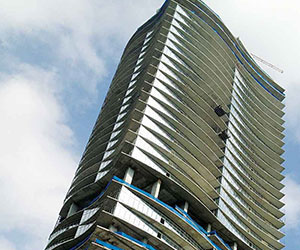 the image shows the residential tower sofia in monterrey mexico