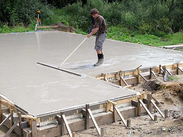 concrete for foundations